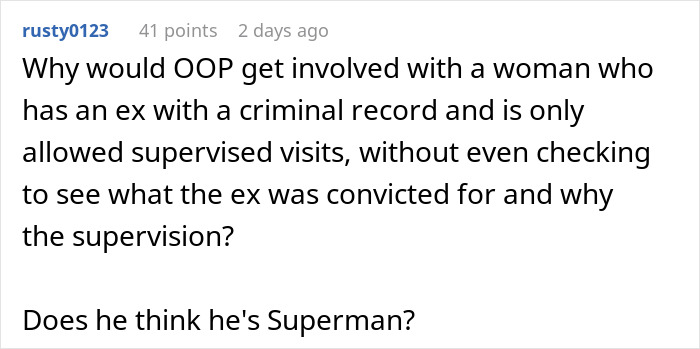 Alt text: Man kicks out girlfriend and her 9-year-old son after she secretly invites her criminal ex to his house.