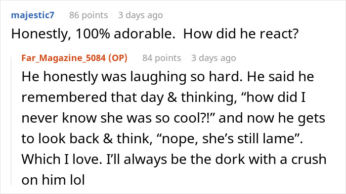 Screenshot of an online forum discussing a woman staging her apartment to impress a guy and their relationship reaction at the wedding.