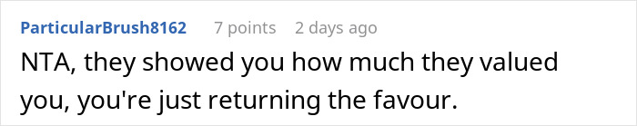 Screenshot of an online comment discussing parents spoiling a daughter and neglecting their son while asking for help.