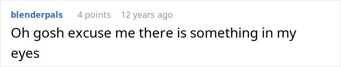 Screenshot of an online comment expressing disbelief, related to wife hearing husband admit she&rsquo;s ugly.