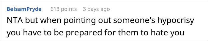 Screenshot of an online comment discussing a guy asking a coworker about her daily makeup and the online reaction.