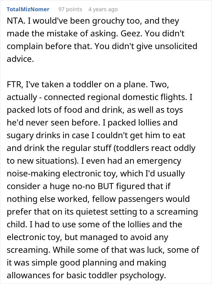 Passenger confronts mom after 8-hour toddler meltdown on plane, discussing how she didn&rsquo;t handle the situation well.