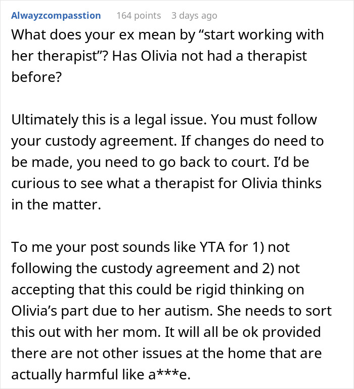 Woman&rsquo;s work trip revealed as vacation, autistic child discovers truth and refuses to return home.