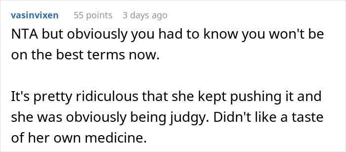 Screenshot of an online discussion where a comment critiques judgment about a coworker wearing makeup daily.