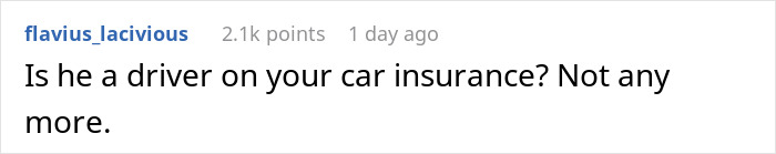 Screenshot of a social media comment discussing a man announcing breakup to everyone except his girlfriend of 7 years.