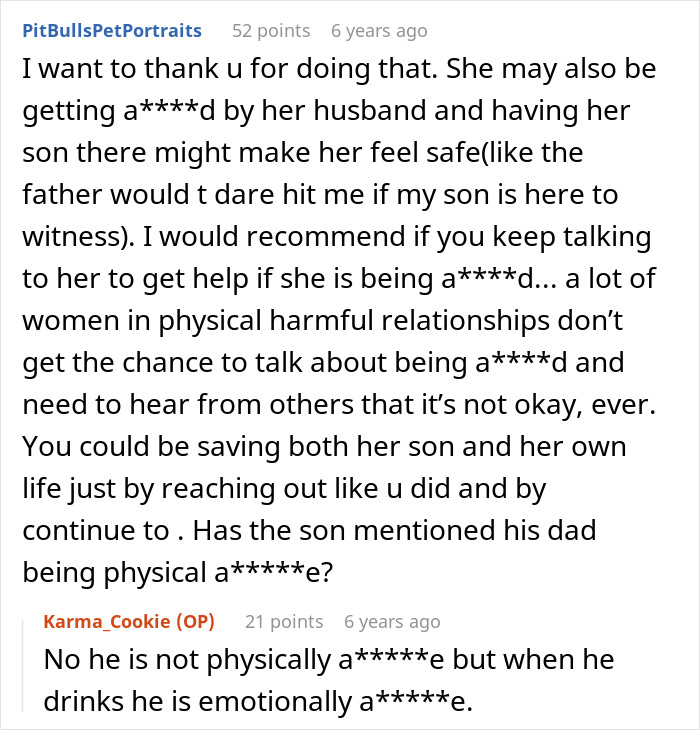 Comments discussing a woman learning the heartbreaking truth behind her anger from her daughter’s boyfriend’s mom. Comments discussing a woman learning the heartbreaking truth behind her anger from her daughter’s boyfriend’s mom.