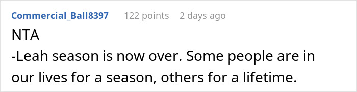 Screenshot of a Reddit comment discussing drama caused by a 12-year-old at a birthday party between moms.