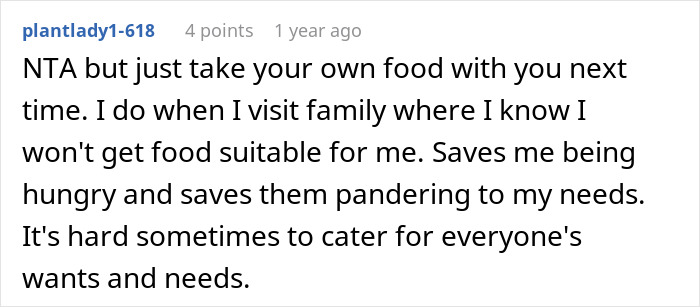 Comment on family dinner dynamics, discussing a mom refusing to attend after being ignored by her in-laws. Comment on family dinner dynamics, discussing a mom refusing to attend after being ignored by her in-laws.