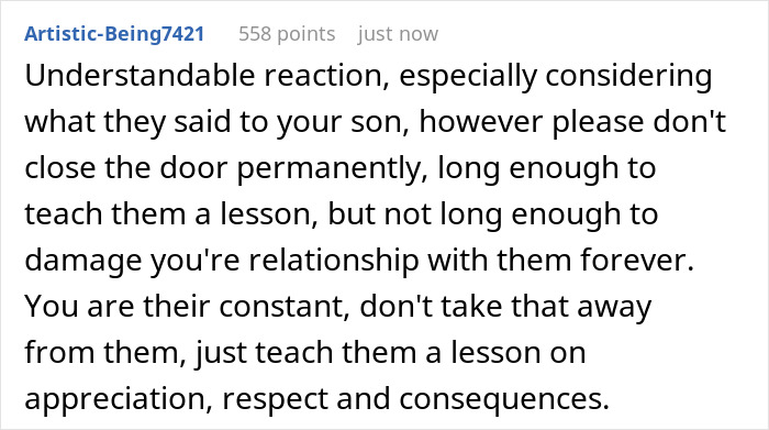 Comment on Lady hurt by how stepkids turn cruel when bio mom visits, expressing advice on maintaining respect and relationship boundaries.
