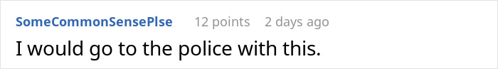 Screenshot of an online comment discussing a nosy mother terrorizing family with ancestry tests. Screenshot of an online comment discussing a nosy mother terrorizing family with ancestry tests.
