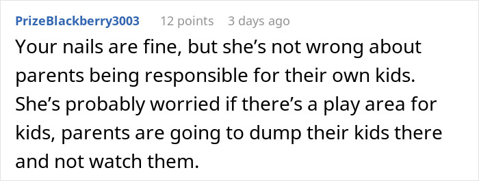 Bridesmaid doing her nails nervously before wedding while the bride reacts and becomes self-conscious.