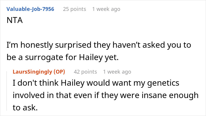 Screenshot of a discussion about kids preferring their biological mom over a stepmom and family tension with an infertile wife. Screenshot of a discussion about kids preferring their biological mom over a stepmom and family tension with an infertile wife.