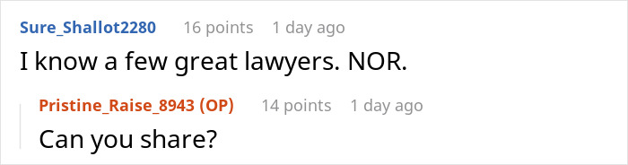 Screenshot of a Reddit conversation where a woman rethinks her marriage after husband&rsquo;s disturbing confession.