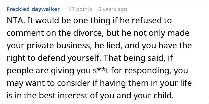 Comment on a forum post discussing a husband leaving due to challenges with a deaf baby, blaming the wife.