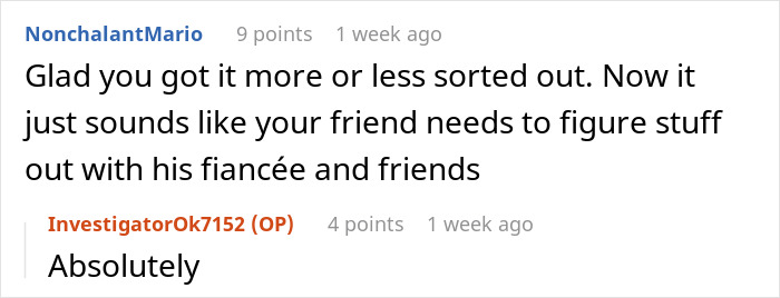 "[Am I The Jerk] For Not Telling My Best Friend The Real Reason I'm Not At His Wedding?"