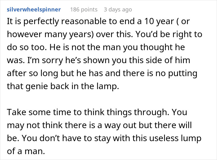 Text conversation discussing a man proposing with a ring and revealing an open marriage twist.