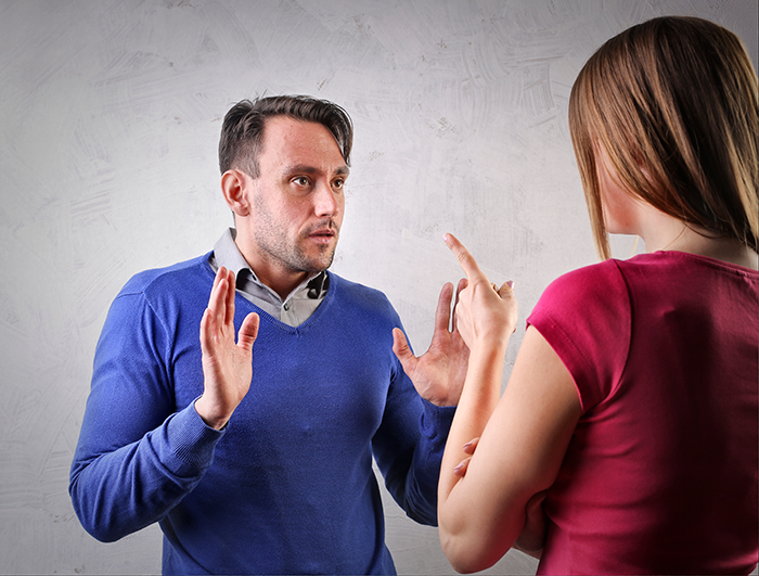 Young woman refusing caregiver role while couple argues about preparing her for disabled stepsister&rsquo;s care at home.