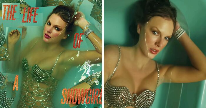 Taylor Swift’s Unedited Photo From ‘Life Of A Showgirl’ Cover Shoot Sparks Conspiracy Theories