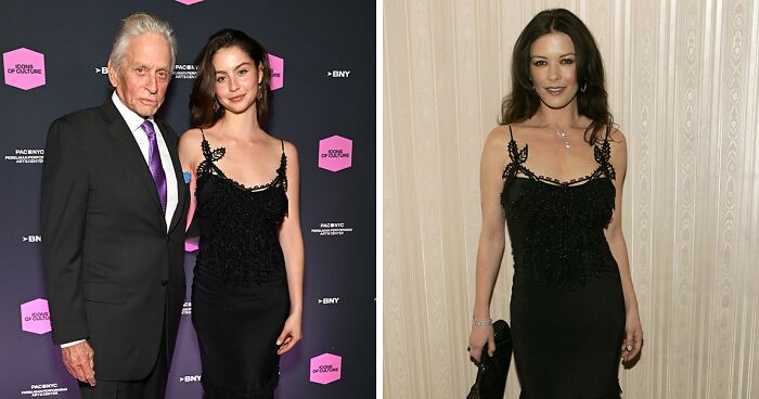 “Timeless Elegance”: Catherine Zeta-Jones’ Daughter Rewears Her 20-Year-Old Vintage Dress At Gala