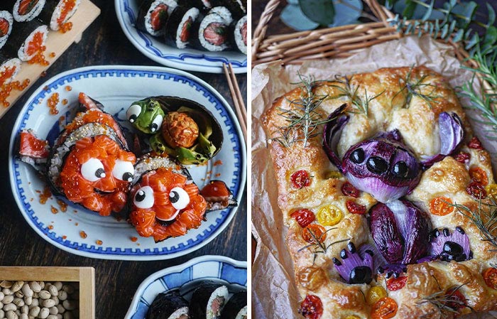 This Japanese Mom Is Incredibly Skilled At Preparing Beautiful Meals For Her Kids (50 New Pics)
