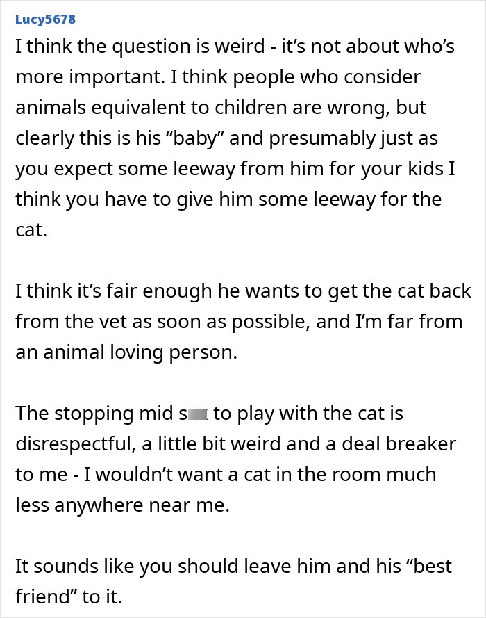 Person gently stroking a calm cat during intimacy, showing affection and bonding with the pet in a cozy setting.