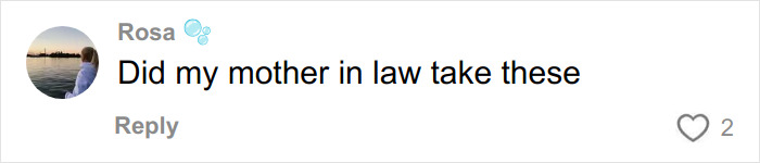 User comment on social media post questioning if her mother-in-law took the woman's wedding pictures with horrible results