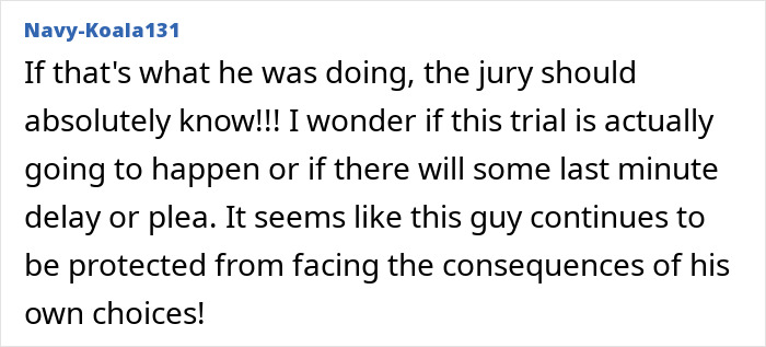 User comment about a dad watching adult videos while his 2-year-old daughter passed away in a hot car.