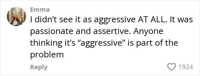 Comment from Emma defending first grade teacher after viral private parts song sparks debate, with 1924 likes. Comment from Emma defending first grade teacher after viral private parts song sparks debate, with 1924 likes.