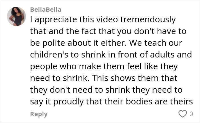 Screenshot of a social media comment praising a first grade teacher breaking silence on private parts song debate. Screenshot of a social media comment praising a first grade teacher breaking silence on private parts song debate.