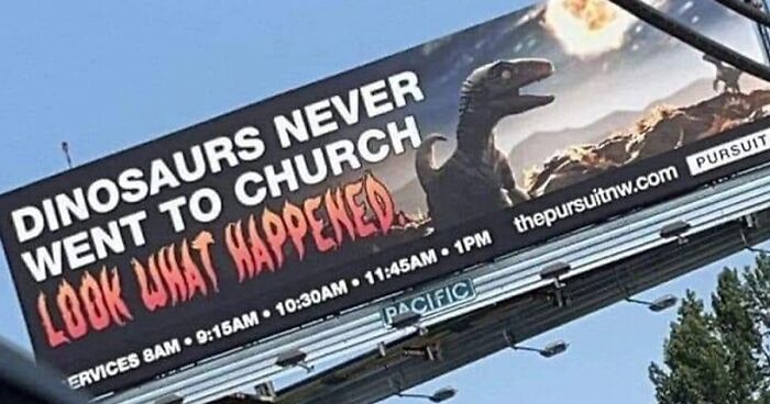 50 Funny, Weird And Brilliant Billboards People Simply Had To Take A Picture Of