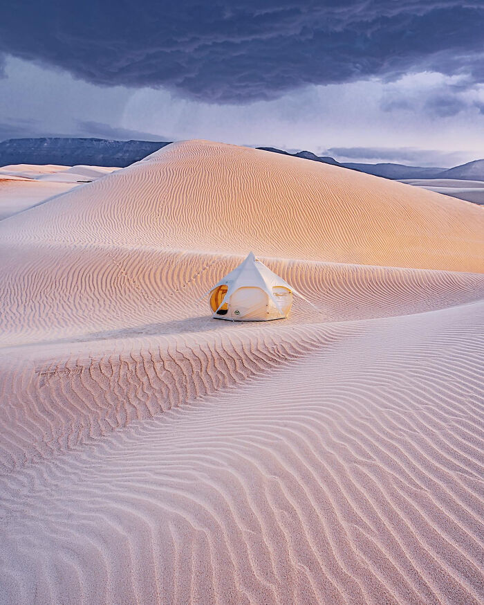 Tent In Zahek Dunes