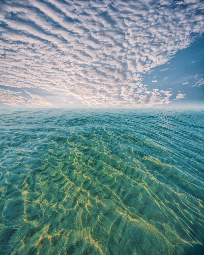 Water Of Indian Ocean Around Socotra