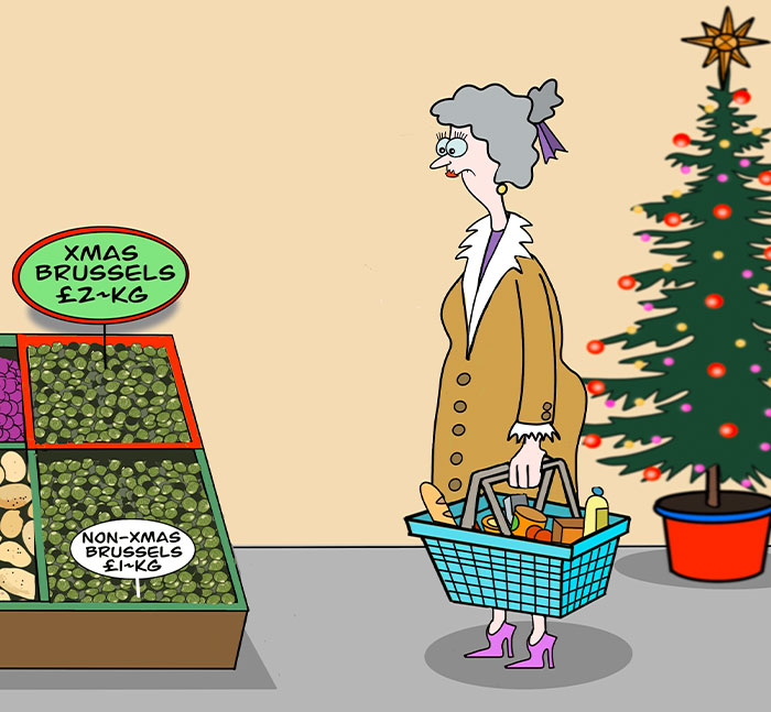 I Illustrated 21 Christmas Cartoons That Reflect My Holiday Spirit