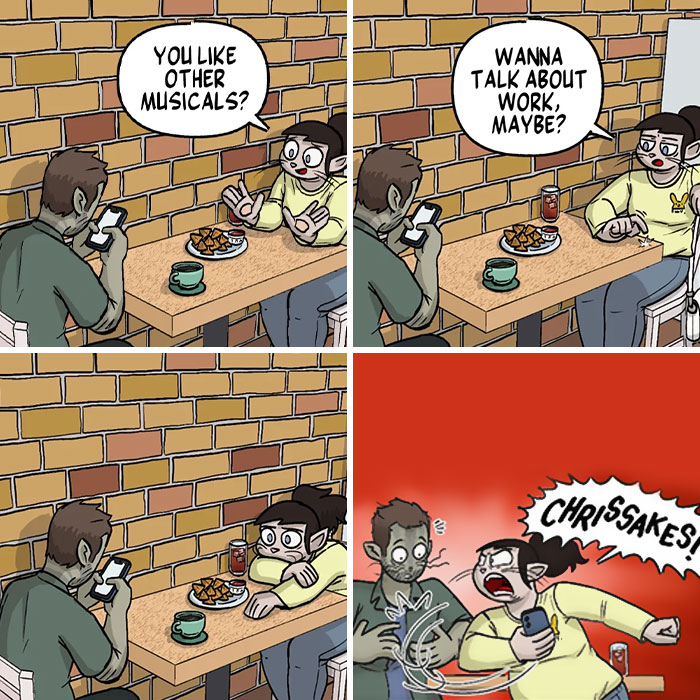 This Artist Turns Everyday Awkwardness Into Funny And Relatable Comics