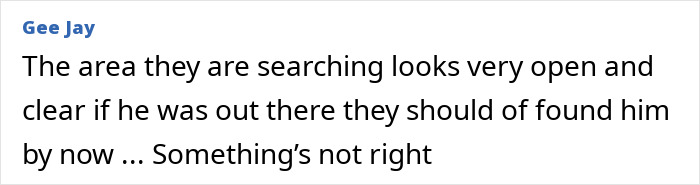 Desperate Hunt Continues For 4YO Boy Who Vanished 6 Days Ago, Leaving Behind One Haunting Clue