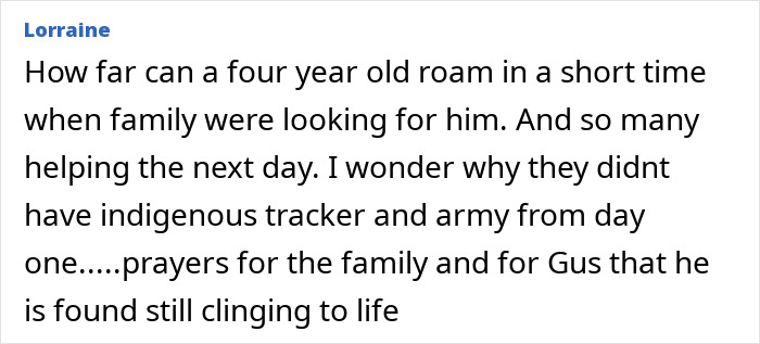 Desperate Hunt Continues For 4YO Boy Who Vanished 6 Days Ago, Leaving Behind One Haunting Clue