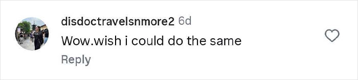 Social media comment saying wow wish I could do the same, related to woman gets pro revenge on cheating boyfriend.