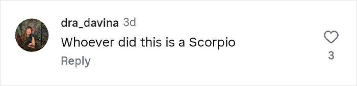 Social media comment praising woman&rsquo;s pro revenge on cheating boyfriend, gaining applause and support online.