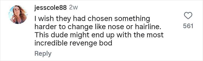 Comment from user jesscole88 discussing a woman&rsquo;s pro revenge on cheating boyfriend gaining attention online.