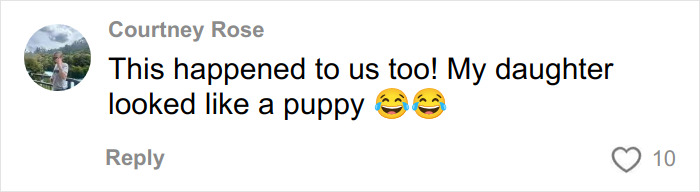 Screenshot of a social media comment about a pregnant woman&rsquo;s sonogram image with a humorous reaction and emojis.