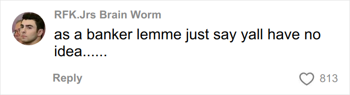 Comment on social media from RFK.Jrs Brain Worm discussing personal experience, related to woman finding out boyfriend cheating.