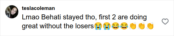 Comment from teslacoleman about Victoria&rsquo;s Secret models, mentioning Behati and referring to their personal struggles.