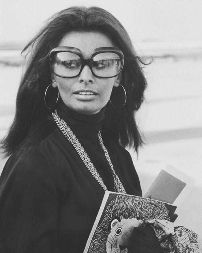 Sophia Photographed By Elio Sorci, Early 1970s