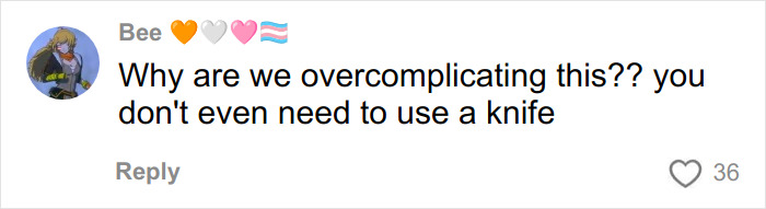 Social media comment about avoiding knife use related to doctor's avocado hands warning viral after ER visits.