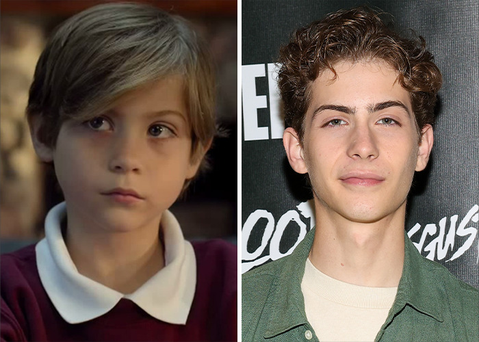 Side-by-side photos showing a star’s jaw-dropping transformation from childhood to young adult.