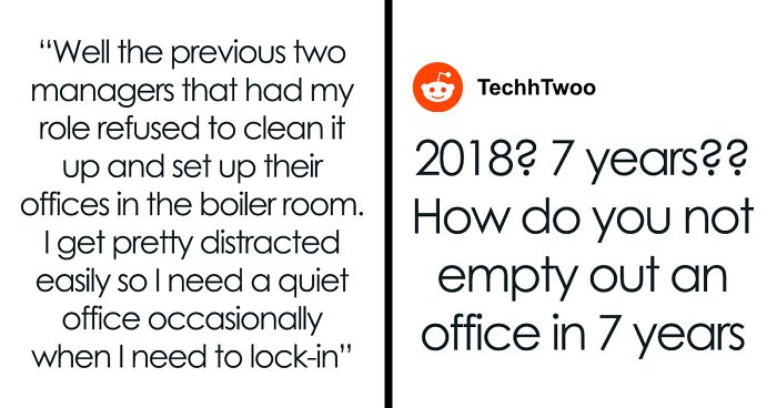 Office Remains Sealed After Worker Passes Away, New Employee Gets The Cleaning Honors After 7 Years