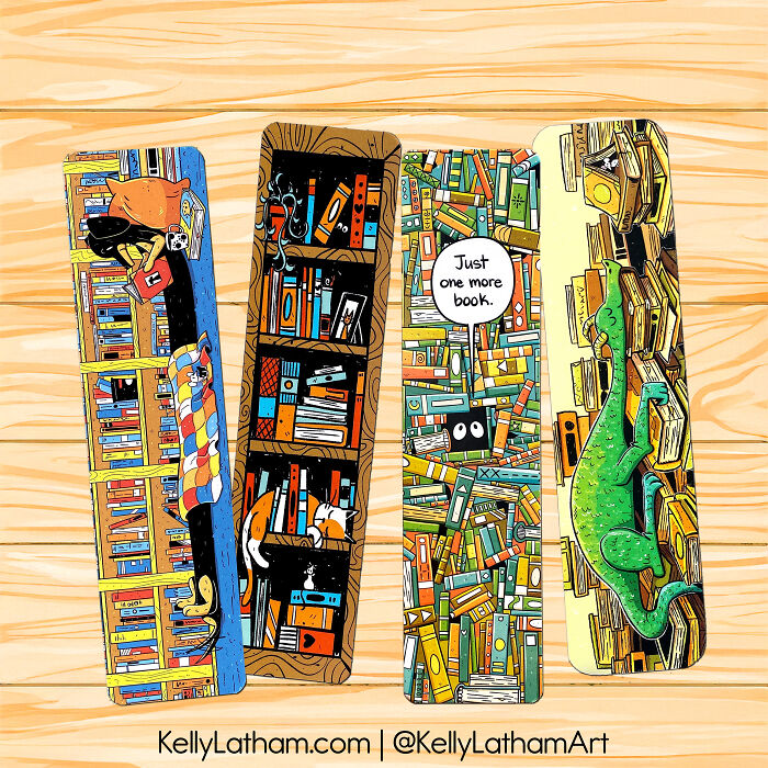 I Turn My Sketches Into Bookmarks, Stickers, And Notepads That Make People Happy