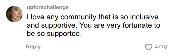 Comment praising an inclusive and supportive community in response to Missouri&rsquo;s first male homecoming queen&rsquo;s viral win.