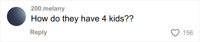 Comment questioning how someone has four kids, related to major twist in case of mom leaving 6-month-old baby alone on beach.