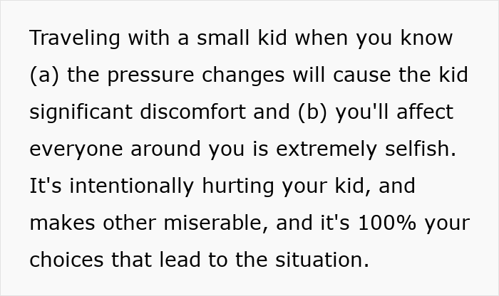 Alt text: Passenger confronts mom after toddler meltdown on flight, discussing how she didn&rsquo;t handle the stressful situation well